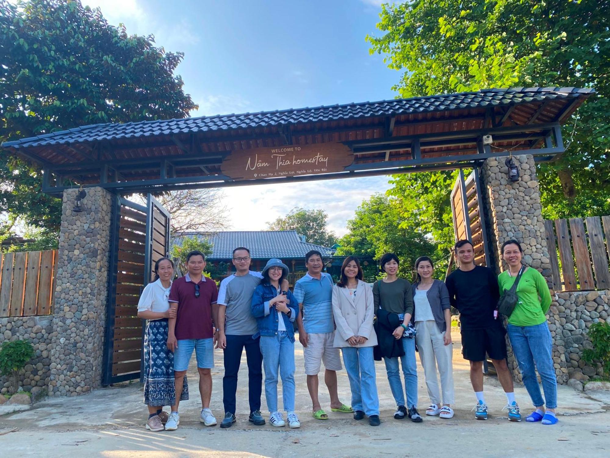 Nam Thia Homestay Yen Bai Exterior foto
